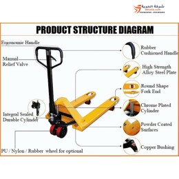 🚜 هاند باليت حمولة 2 طن كلارك تك بستم ألماني – القوة والاعتمادية في المناولة CLARKTEC CBY-AC 2.0 💪⚙️